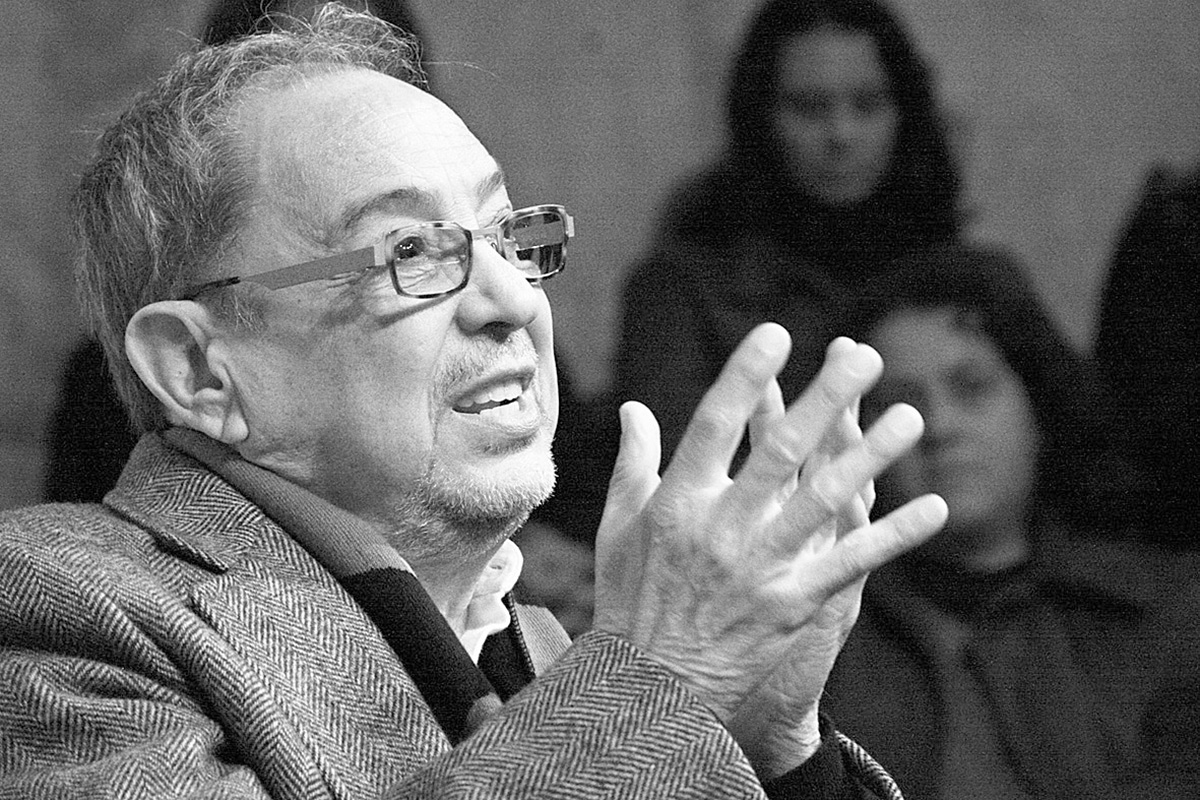 Bartolomeu Campos de Queirós no Paiol Literário. Foto: Matheus Dias