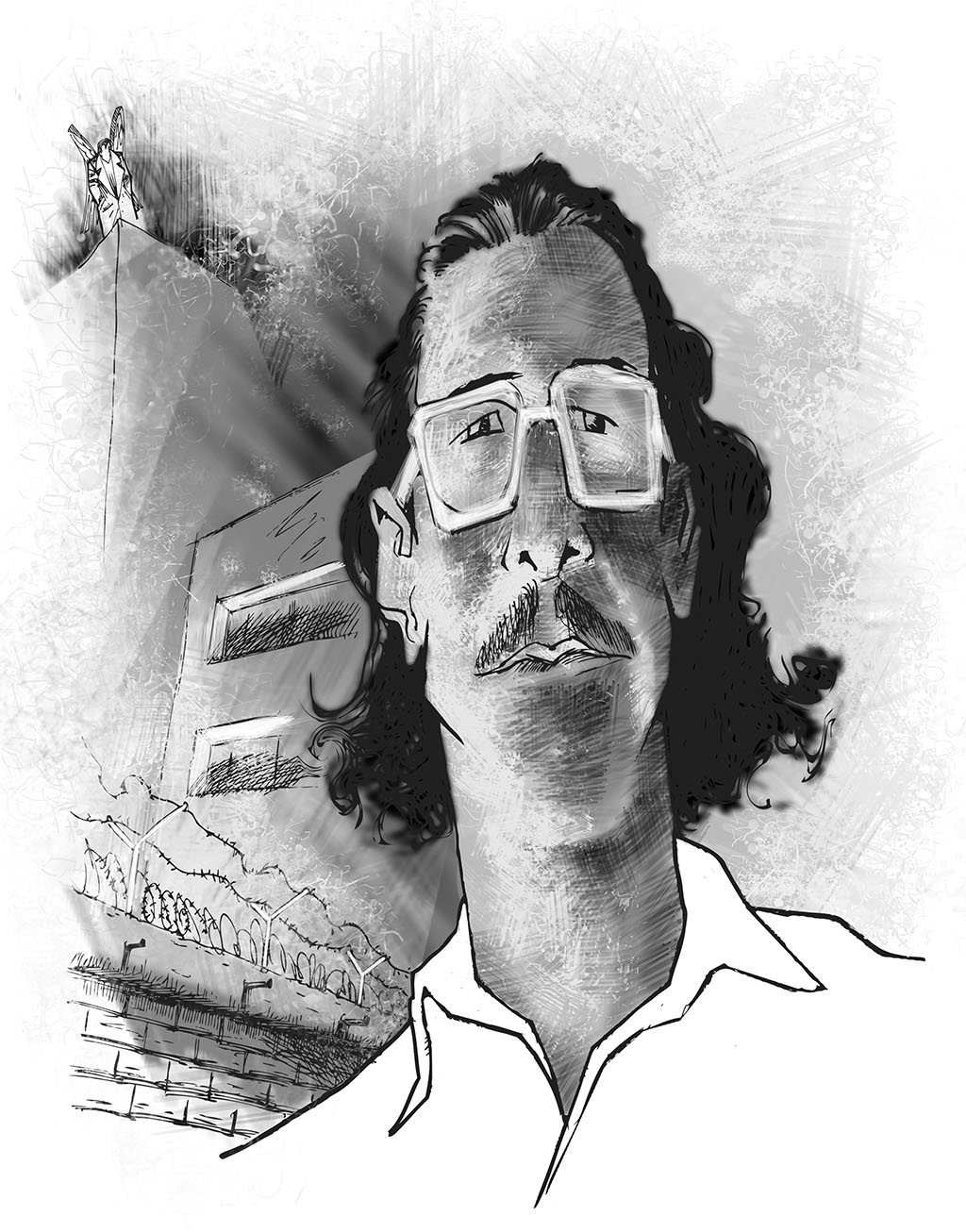 Peter Handke por Ramon Muniz