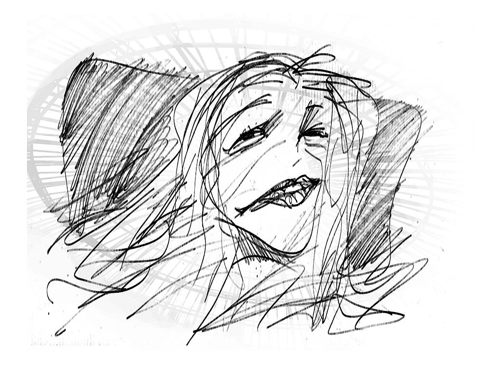Susan Sontag por Ramon Muniz