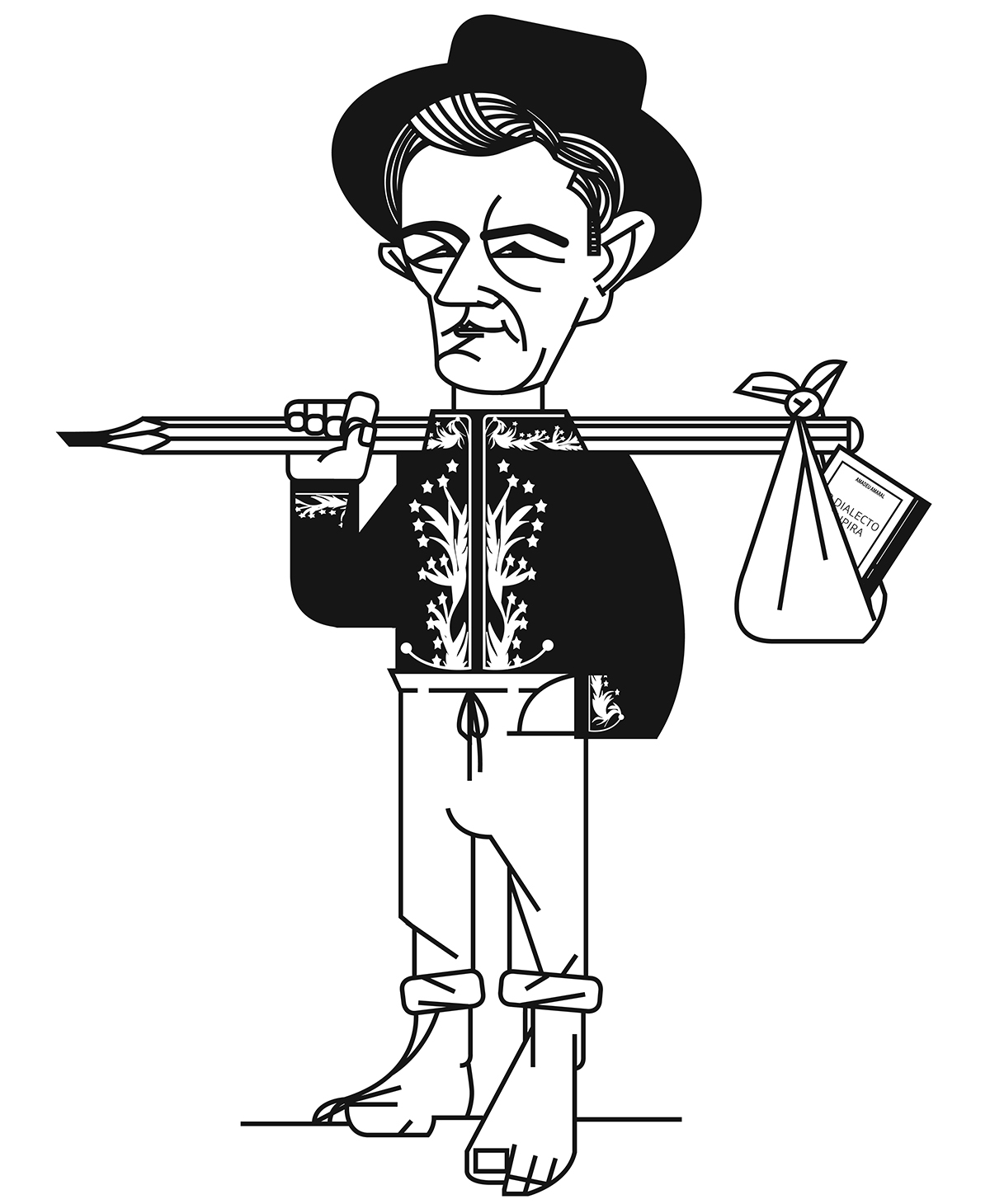 Amadeu Amaral por Fábio Abreu