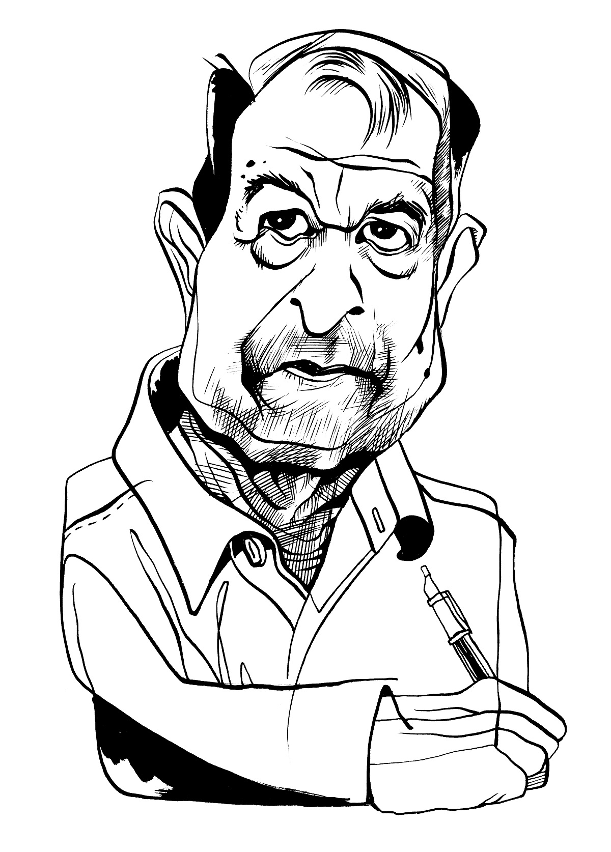 Ilustração: Luiz Vilela por Osvalter