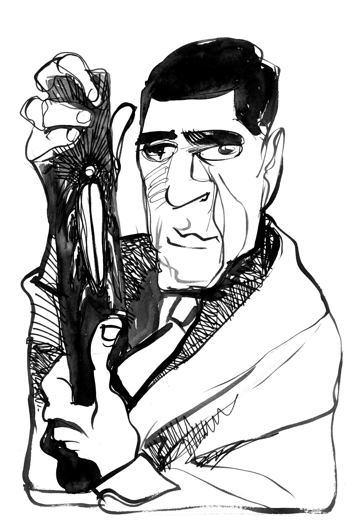 Ilustração: Wilson Bueno por Ramon Muniz