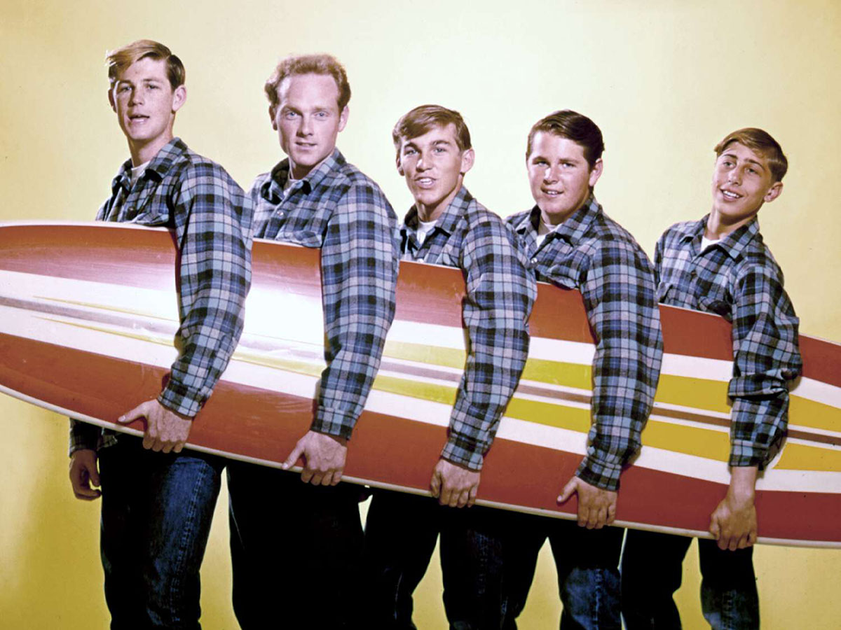 The Beach Boys está no topo da lista