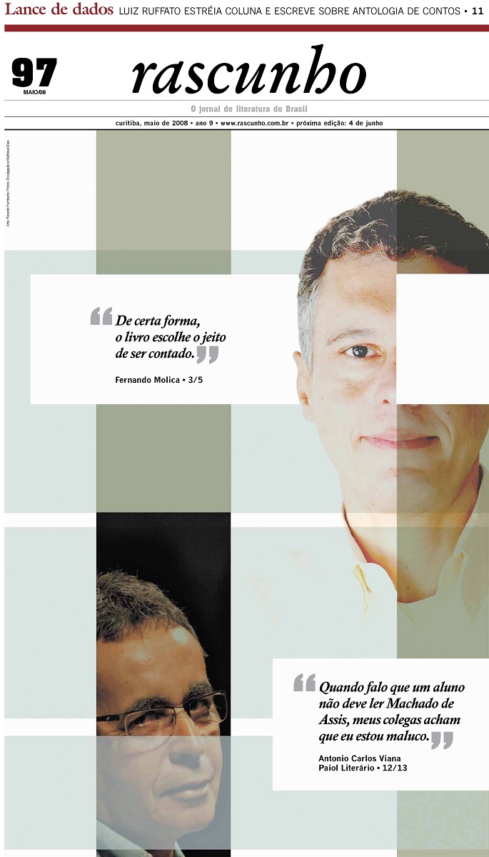 Arte da capa: Ricardo Humberto. Foto: Matheus Dias/ Nume Comunicação